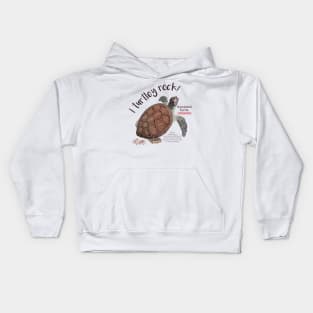 Hawksbill Turtle Kids Hoodie